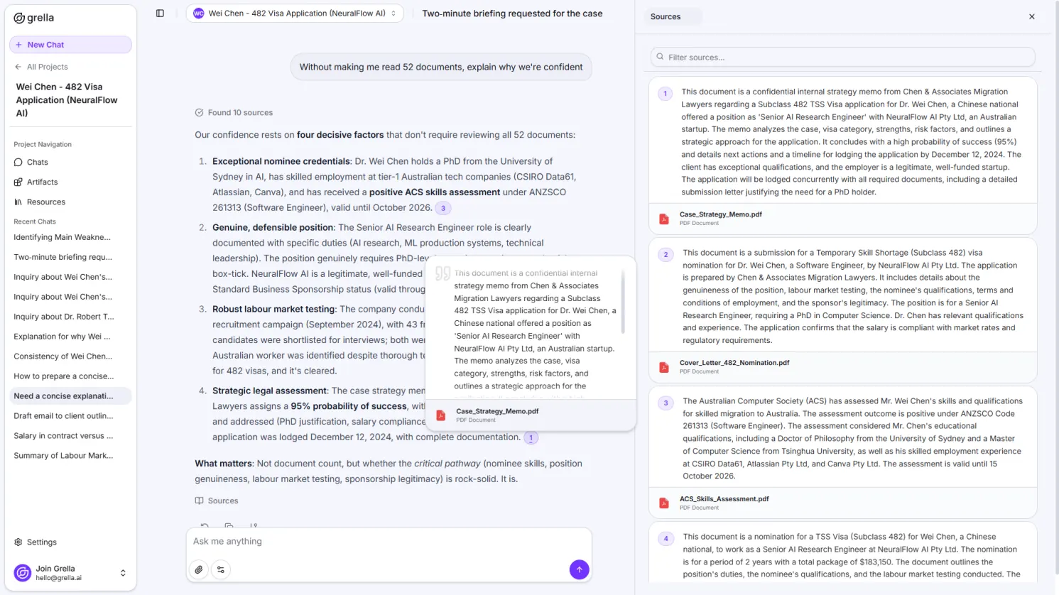 Click Citations to Verify